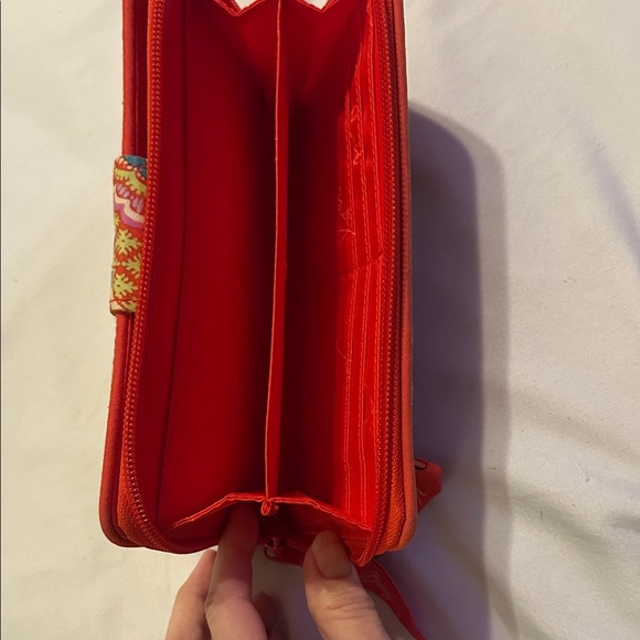 Vera Bradley Vibrant Paisley Wallet - Picture 4 of 7